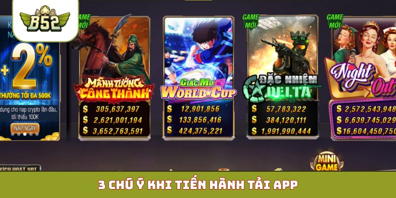 3 chú ý khi tiến hành tải app