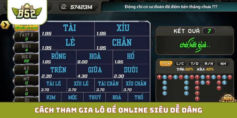 Cách tham gia lô đề online siêu dễ dàng